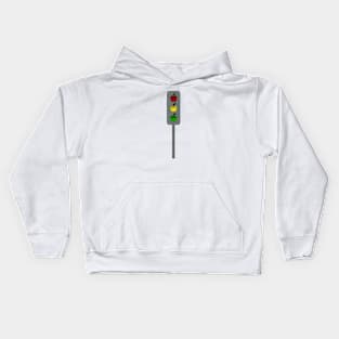 Traffic Lights Apples Kids Hoodie